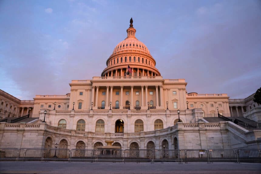 El edificio del Capitolio de Estados Unidos el 22 de enero de 2026. (Madalina Kilroy/The Epoch Times).