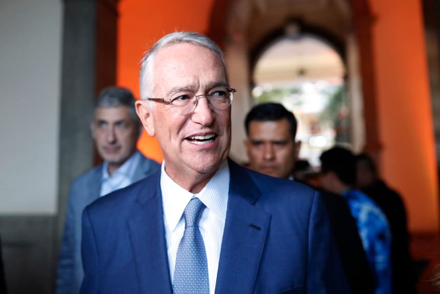 Imagen de archivo del empresario mexicano Ricardo Salinas Pliego. (EFE/Rodrigo Sura)