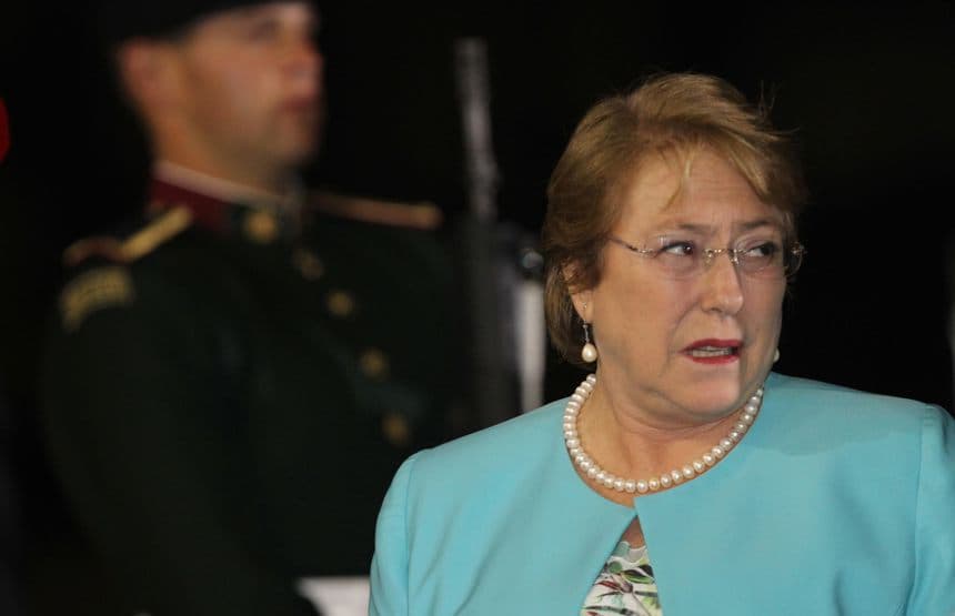 Imagen de archivo de la expresidenta de Chile Michelle Bachelet. (EFE/Mario Guzmán)