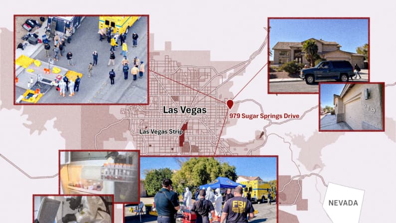 Presunto laboratorio biológico ilegal sacude un vecindario de Las Vegas