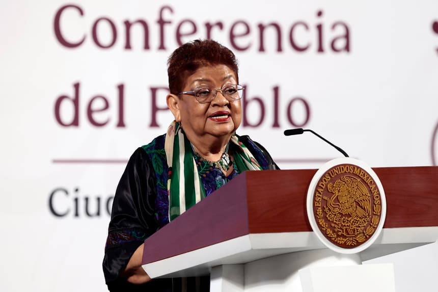 Imagen de archivo de la fiscal general de la República, Ernestina Godoy. (EFE/ José Méndez)