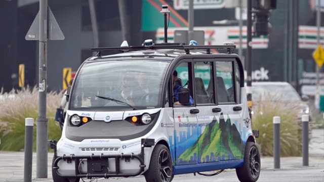Monterrey pone en marcha el primer vehículo autónomo público de América Latina
