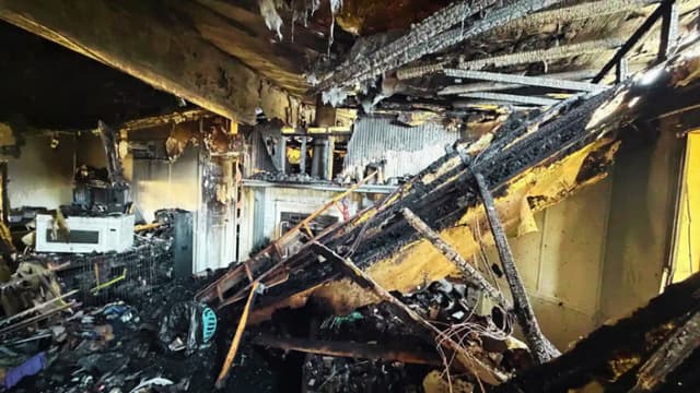 Ardilla deja en la calle a una familia: ¡Incendió su casa!