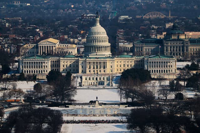El Capitolio de los Estados Unidos, el 11 de Febrero, 2026 en Washington, DC. (Heather Diehl/Getty Images)