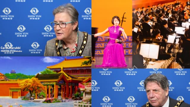 Alcalde y alcaldesa de Llandudno, conmovidos por los valores de Shen Yun