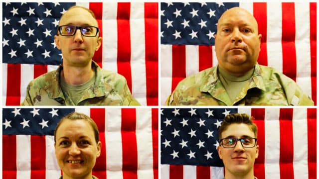 Identifican a los cuatro soldados de EE. UU. caídos en ofensiva iraní con drones