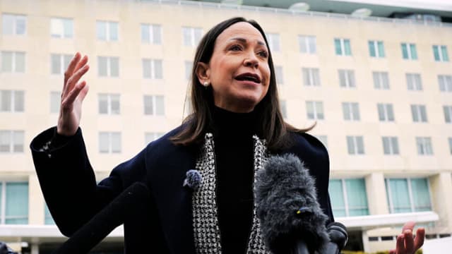 María Corina Machado recorrerá el país tras regresar a Venezuela, anuncia su partido