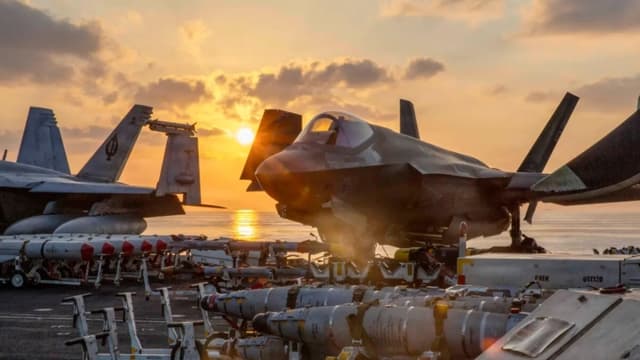 Caza furtivo F-35 estadounidense resultó dañado en misión de combate sobre Irán