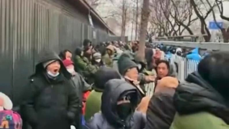 Demandantes se reúnen en Beijing en medio del frío y fuerte seguridad durante las “Dos Sesiones” de China
