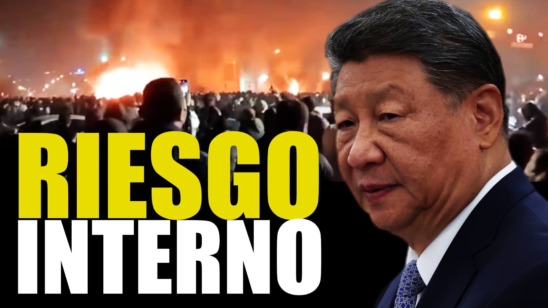 Imagen de China en Alerta Máxima: miedo a protestas tras ataques a Irán