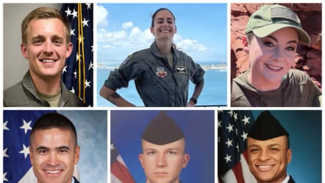 El Pentágono identifica a 6 aviadores fallecidos en accidente de avión en Irak