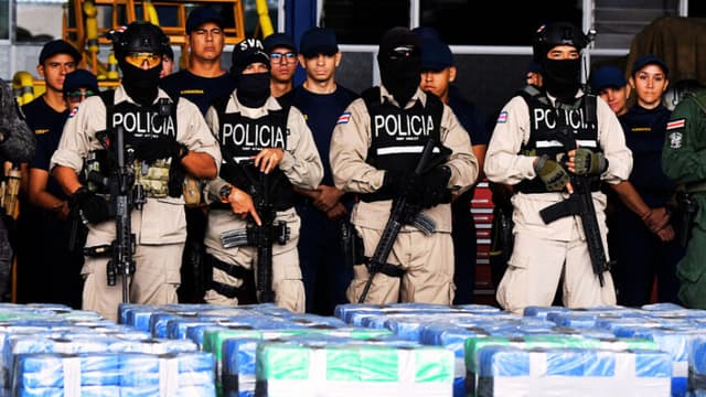 Golpe al narcotráfico: Interceptan en Costa Rica cargamento de 73 kilos de cocaína rumbo a Europa