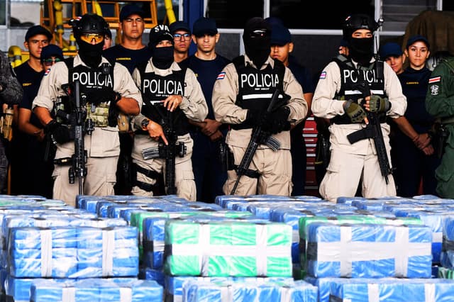 Golpe al narcotráfico: Interceptan en Costa Rica cargamento de 73 kilos de cocaína rumbo a Europa