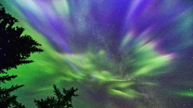 Auroras boreales alcanzarán su punto máximo por eyecciones solares sobre Canadá
