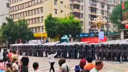 Plan de crematorio desata disturbios y choques con policías en el sur de China