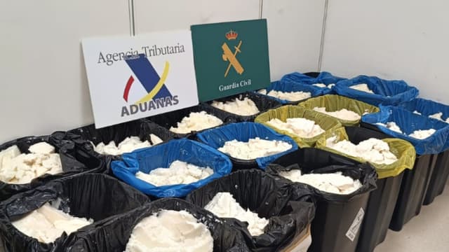 Metanfetamina mezclada en aceite de coco: España incauta 625 kg de la droga procedente de México
