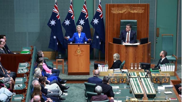 Presidenta de la Comisión Europea advierte que China inunda mercados globales y pide acción conjunta