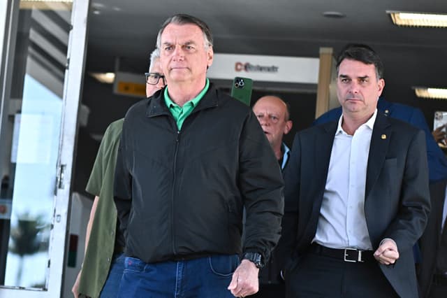 Fotografía de archivo del expresidente de Brasil, Jair Bolsonaro. (EFE/ Andre Borges)