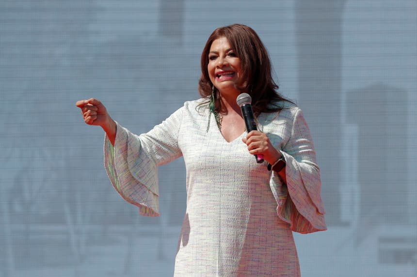 La jefa de gobierno de la Ciudad de México, Clara Brugada. Imagen de archivo. (EFE/ Isaac Esquivel)