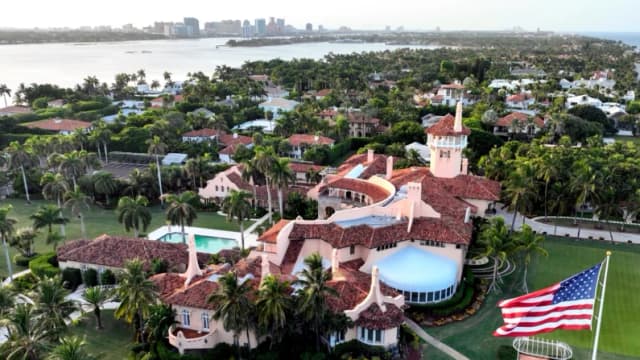 Cazas F-16 interceptan avión civil que volaba cerca de Mar-a-Lago, la residencia de Trump