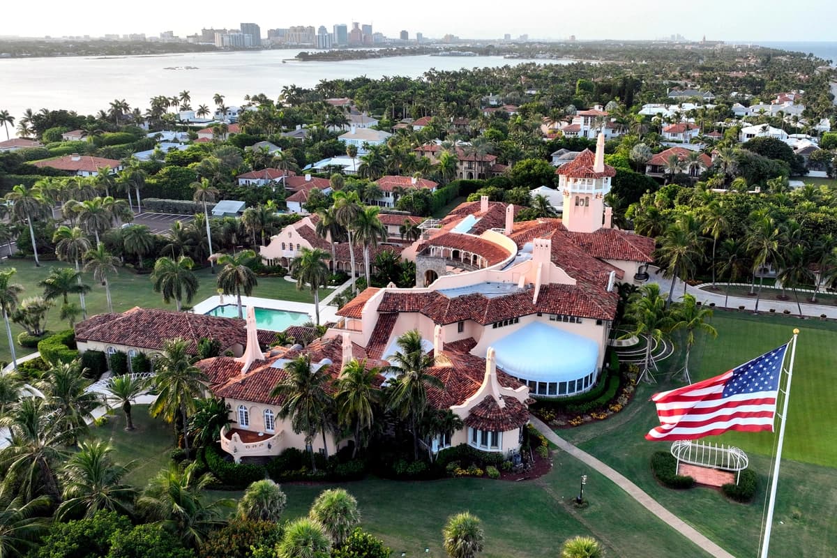 La residencia del presidente Trump Mar-a-Lago en Palm Beach, Florida, el 10 de agosto de 2022. (Foto de Steve Helber/AP).
