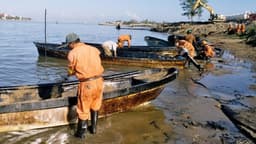 Derrame de hidrocarburos en el Golfo de México deja más de 825 toneladas de residuos