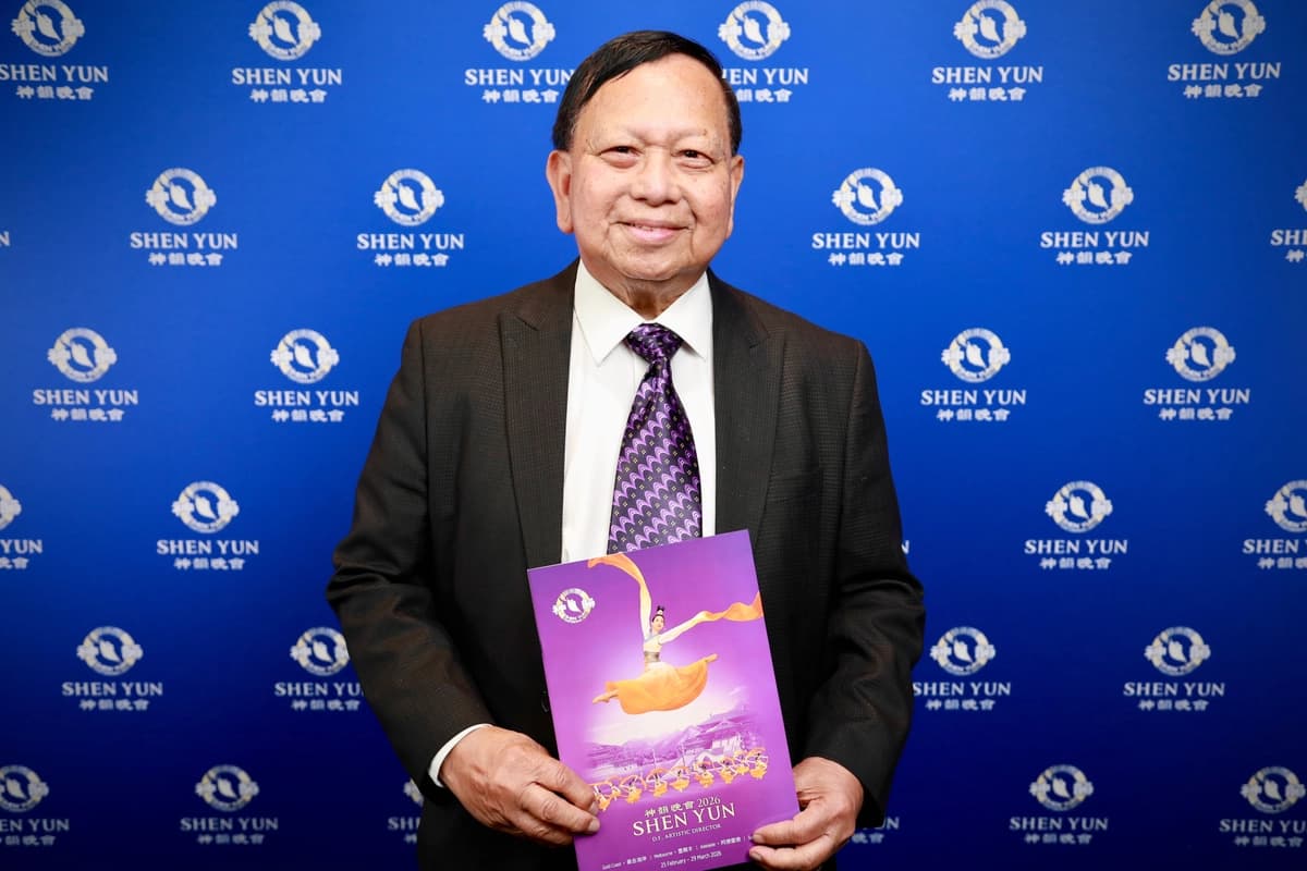 Jess Diaz disfrutó de la actuación nocturna de Shen Yun en el Sydney Lyric, Australia, el 27 de marzo de 2026. (NTD)