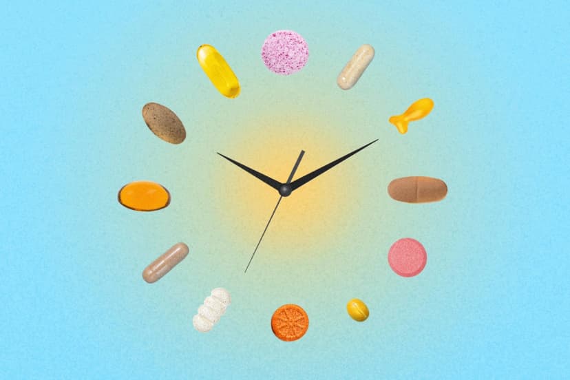 Mejor horario para tomar suplementos. (The Epoch Times/Sutterstock).