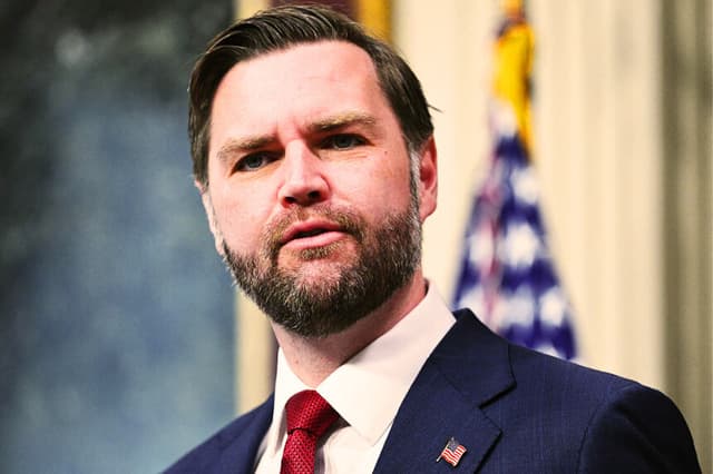 El vicepresidente de EE. UU., JD Vance, en la Casa Blanca en Washington, D.C., el 1 de abril de 2026. (Foto de Mandel NGAN / AFP vía Getty Images)