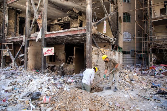 Trump considera que la guerra con Irán está "a punto de terminar"