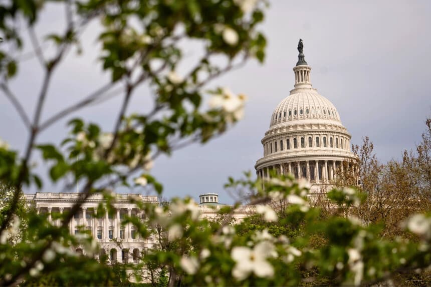 El Capitolio de Estados Unidos el 13 de abril de 2026. (Madalina Kilroy/The Epoch Times).