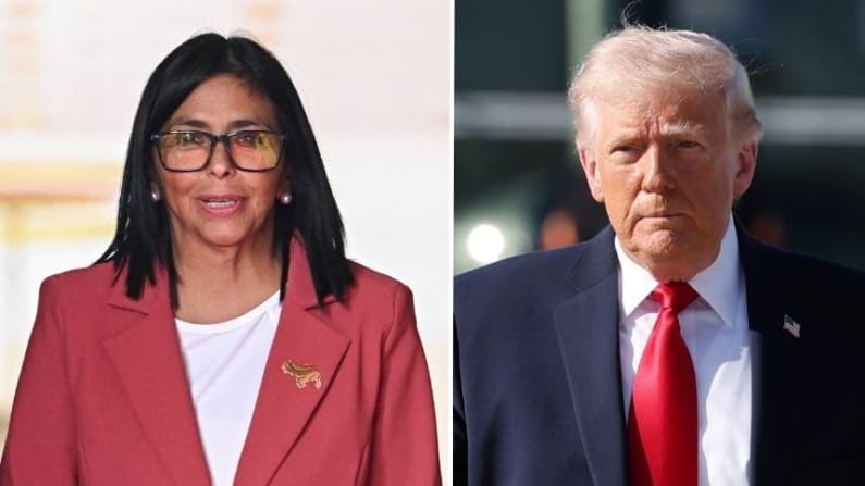 Delcy Rodríguez insta a Trump a levantar por completo las sanciones sobre Venezuela