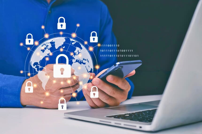 Una VPN mejora la seguridad en las redes Wi-Fi públicas, pero no garantiza que la red sea totalmente segura. (gfxshakib2023/Shutterstock).