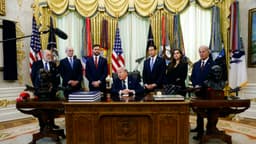 Trump dice no conocer plan para que Italia reemplace a Irán en el Mundial