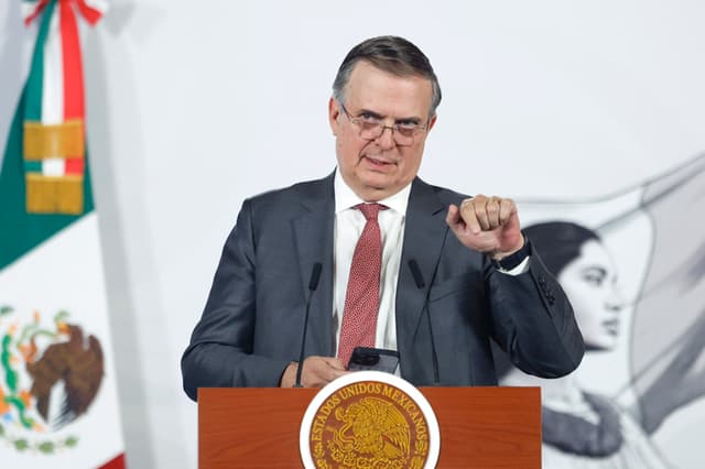 El secretario de Economía de México, Marcelo Ebrard. Imagen de archivo. (EFE/ Sáshenka Gutiérrez)