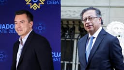 Daniel Noboa acusa a Gustavo Petro por supuesta incursión guerrillera en Ecuador