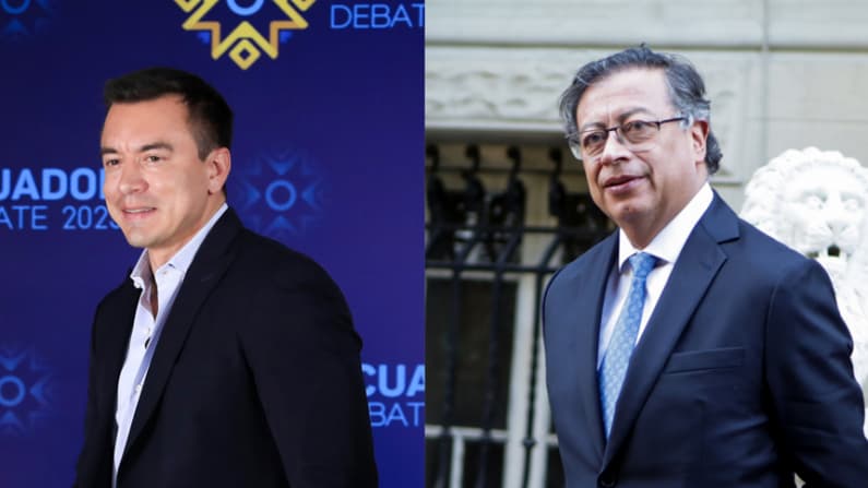 Daniel Noboa acusa a Gustavo Petro por supuesta incursión guerrillera en Ecuador