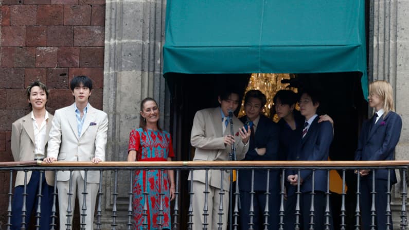 Presidentes de México y Corea del Sur impulsan relación tras shows de BTS