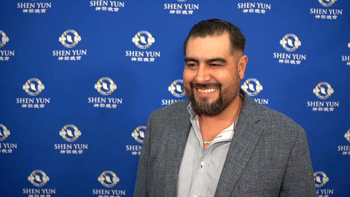 Miguel Ángel Vera López, empresario vio Shen Yun el 6 de mayo en el Conjunto de Artes Escénicas de Guadalajara. (NTD)