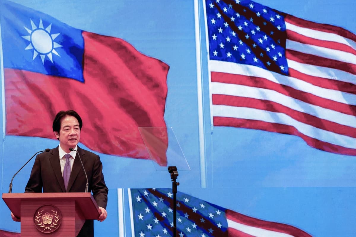 El presidente taiwanés, Lai Ching-te, habla en una conferencia de prensa sobre la última ronda de conversaciones económicas con Estados Unidos, en Taipei, Taiwán, el 3 de febrero de 2026. (Ann Wang/Reuters)