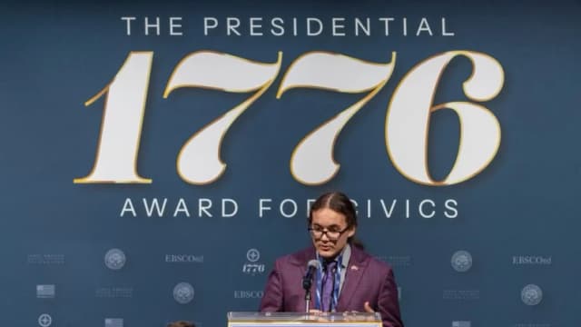 Estudiantes alcanzan el escenario nacional para el 250.º aniversario de Estados Unidos