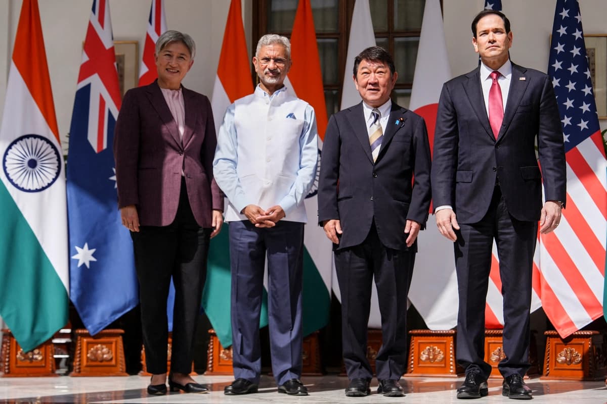 Ministros de Japón y EE. UU. dialogan en Nueva Delhi sobre China, Taiwán e Irán