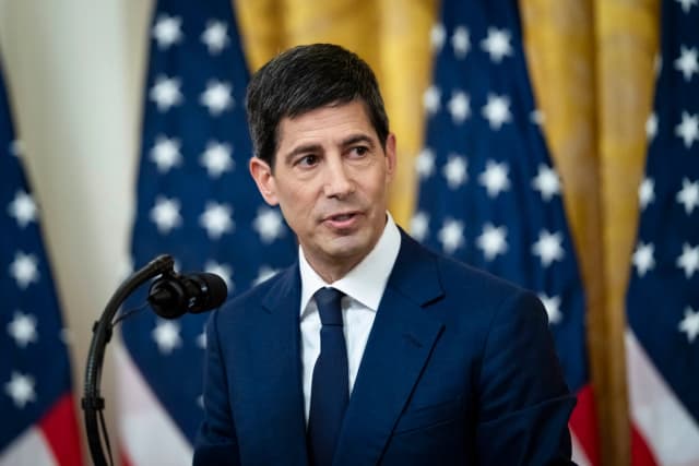 El presidente de la Reserva Federal, Kevin Warsh, habla en la Casa Blanca el 22 de mayo de 2026. (Madalina Kilroy/The Epoch Times)