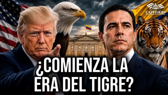 Trump anuncia respaldo a candidato colombiano: “El Tigre no los defraudará”