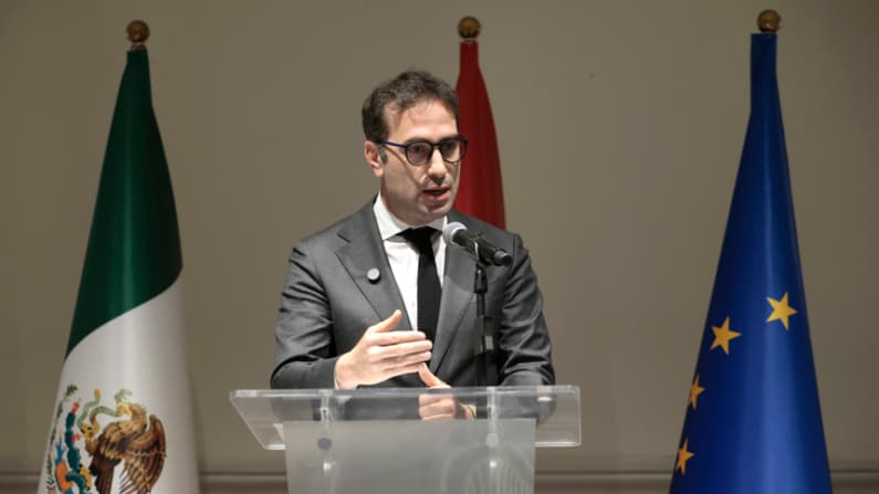 Palacio Nacional alberga encuentro entre Sheinbaum y el vicepresidente español