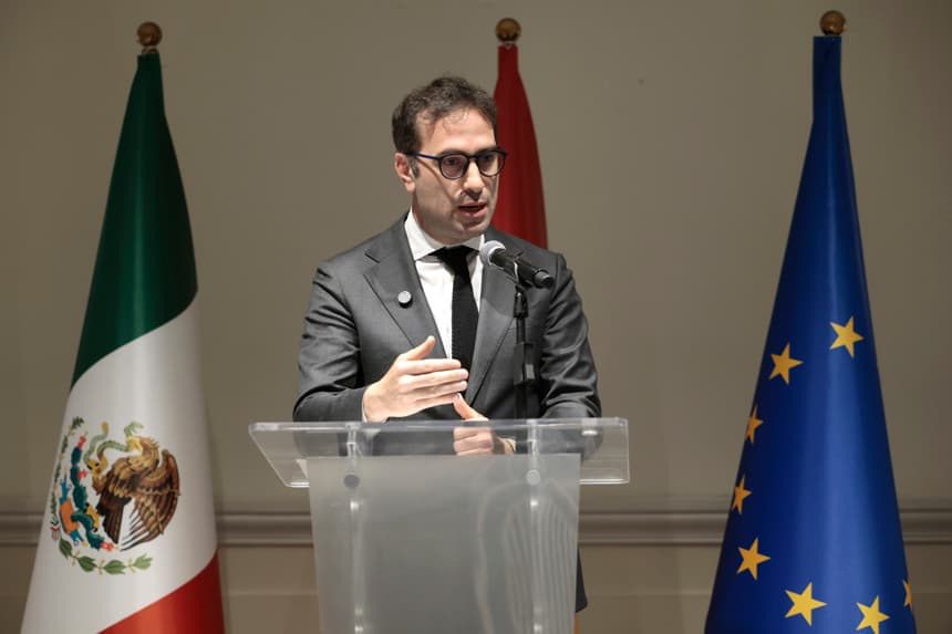 Palacio Nacional alberga encuentro entre Sheinbaum y el vicepresidente español