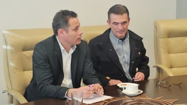 El presidente Paz y su vicepresidente se reúnen para hablar sobre el conflicto en Bolivia