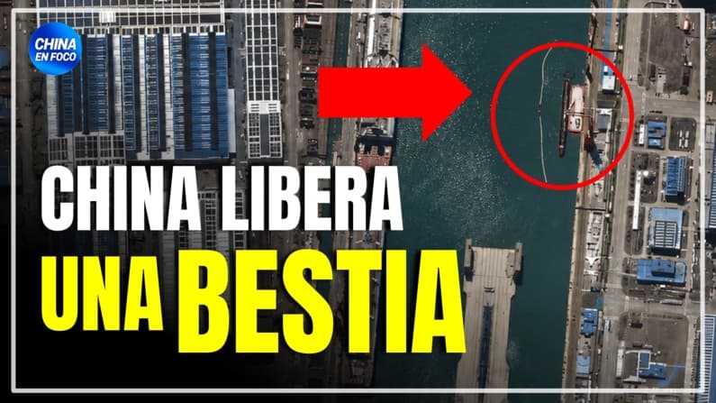 China suelta al mar algo nunca visto: Lo llaman “bestia naval” y podría ser invisible