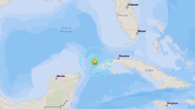 Terremoto de magnitud 6.1 sacude la costa de Cuba y hace temblar edificios en La Habana