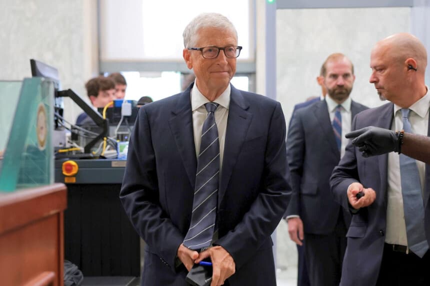 Bill Gates en Washington el 10 de junio de 2026. (Anna Moneymaker/Getty Images).